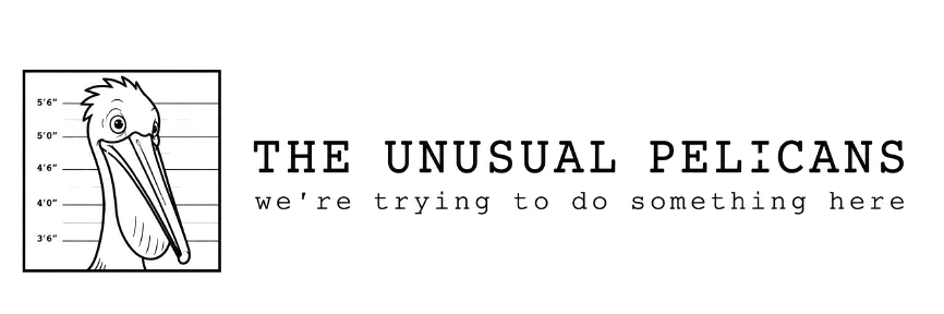 The Unusual Pelicans Logo